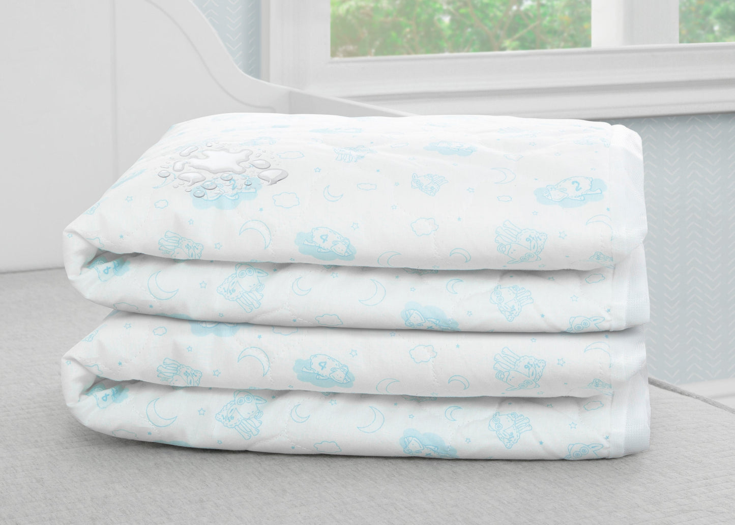 Deluxe Crib Mattress Pad - 2 Pack