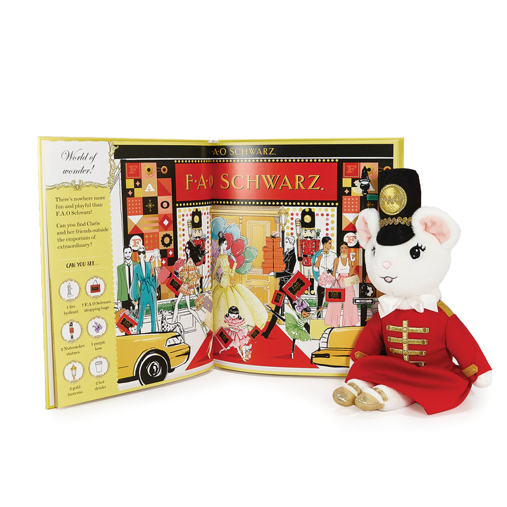 Claris The Mouse: Where is Claris In New York & FAO Schwarz Toy Soldier Plush Book Bundle
