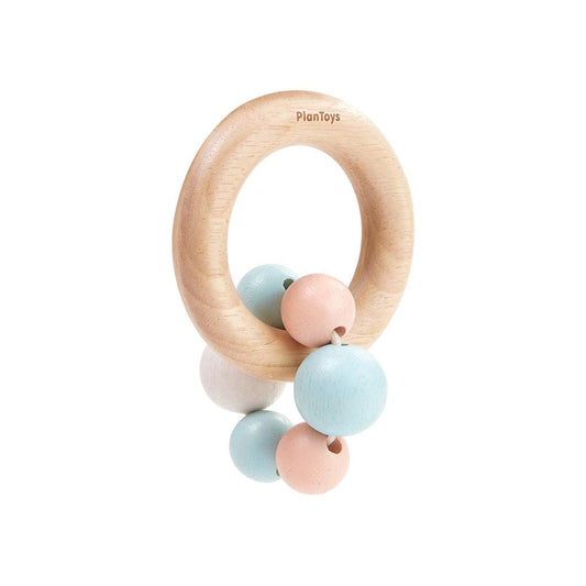 Plan Toys Beads Rattle - Pastel