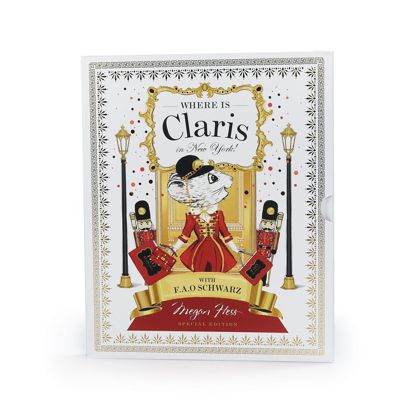 Claris The Mouse: Where is Claris In New York & FAO Schwarz Toy Soldier Plush Book Bundle