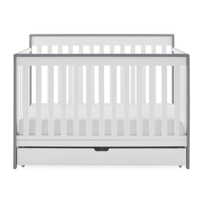 Mercer 6-in-1 Convertible Crib with Storage Trundle