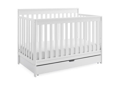 Mercer 6-in-1 Convertible Crib with Storage Trundle