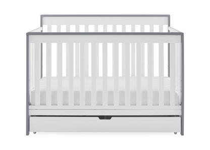 Mercer 6-in-1 Convertible Crib with Storage Trundle