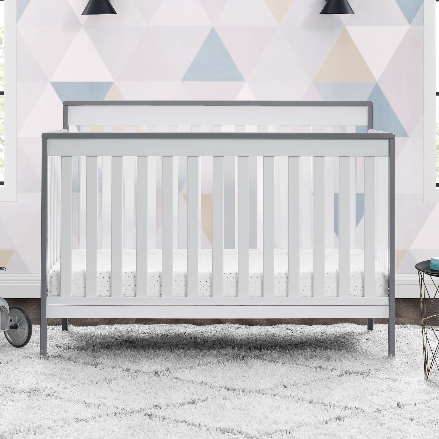 Mercer 6-in-1 Convertible Crib with Storage Trundle